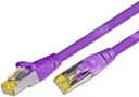 [PKW-PIMF-KAT6A 0.25 VI] CAT6A HQ Patchkabel, S/FTP, LSOH, Lifetime Warranty, violett (0.25)